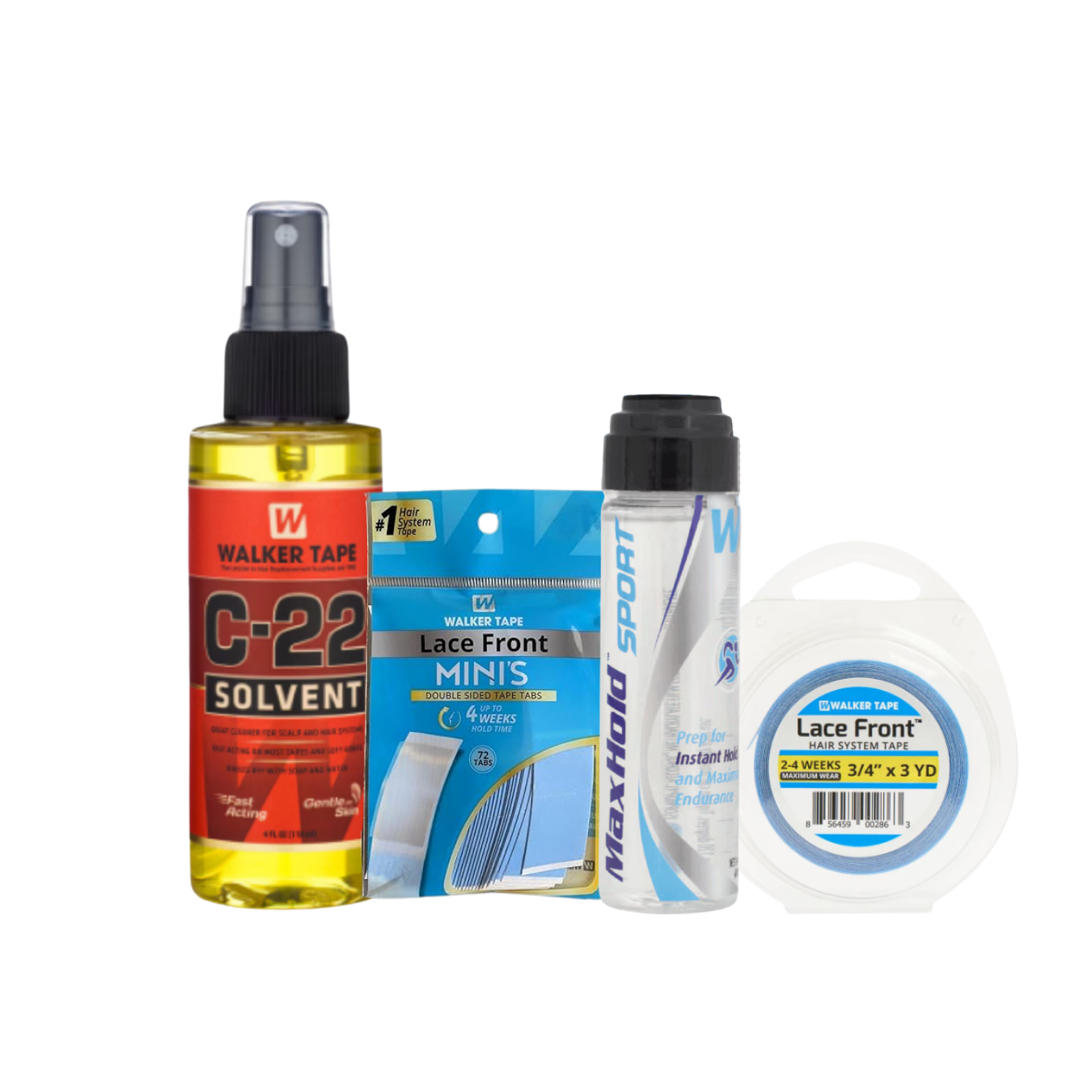 Wig & Hair System Essentials Kit - Tape Options