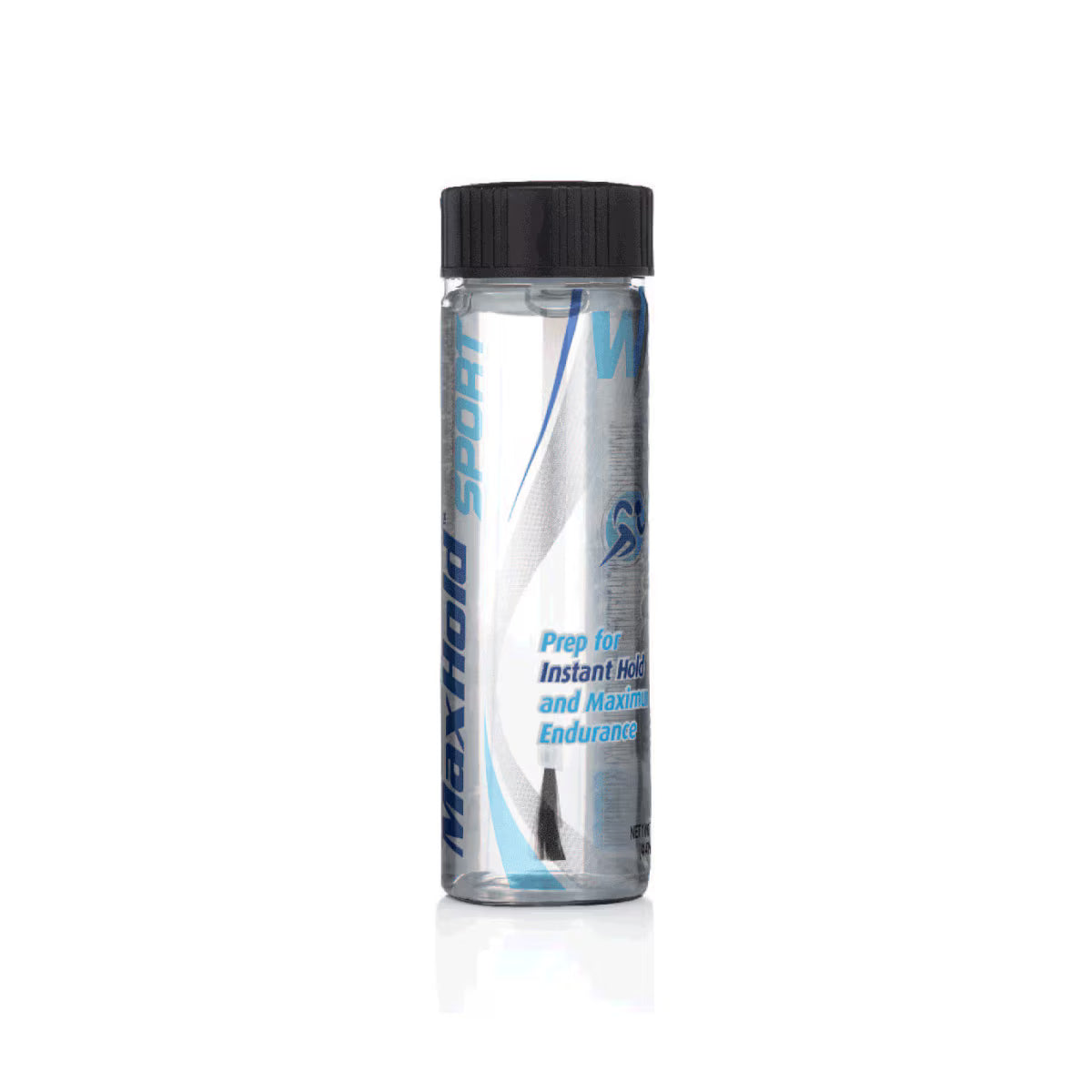 Bottle of Maxhold Sport on a white background