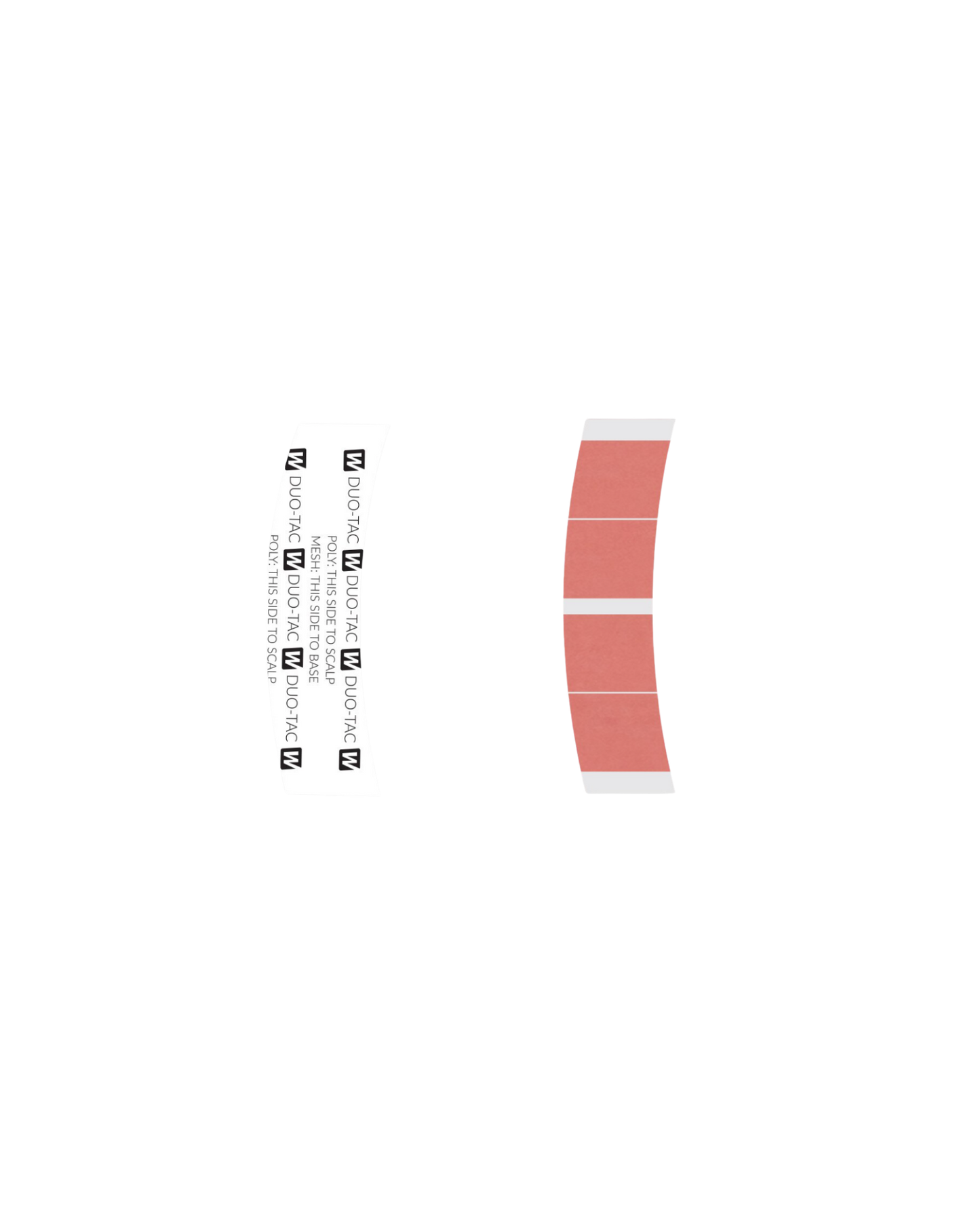 Red and white sock with brand logo on a white background