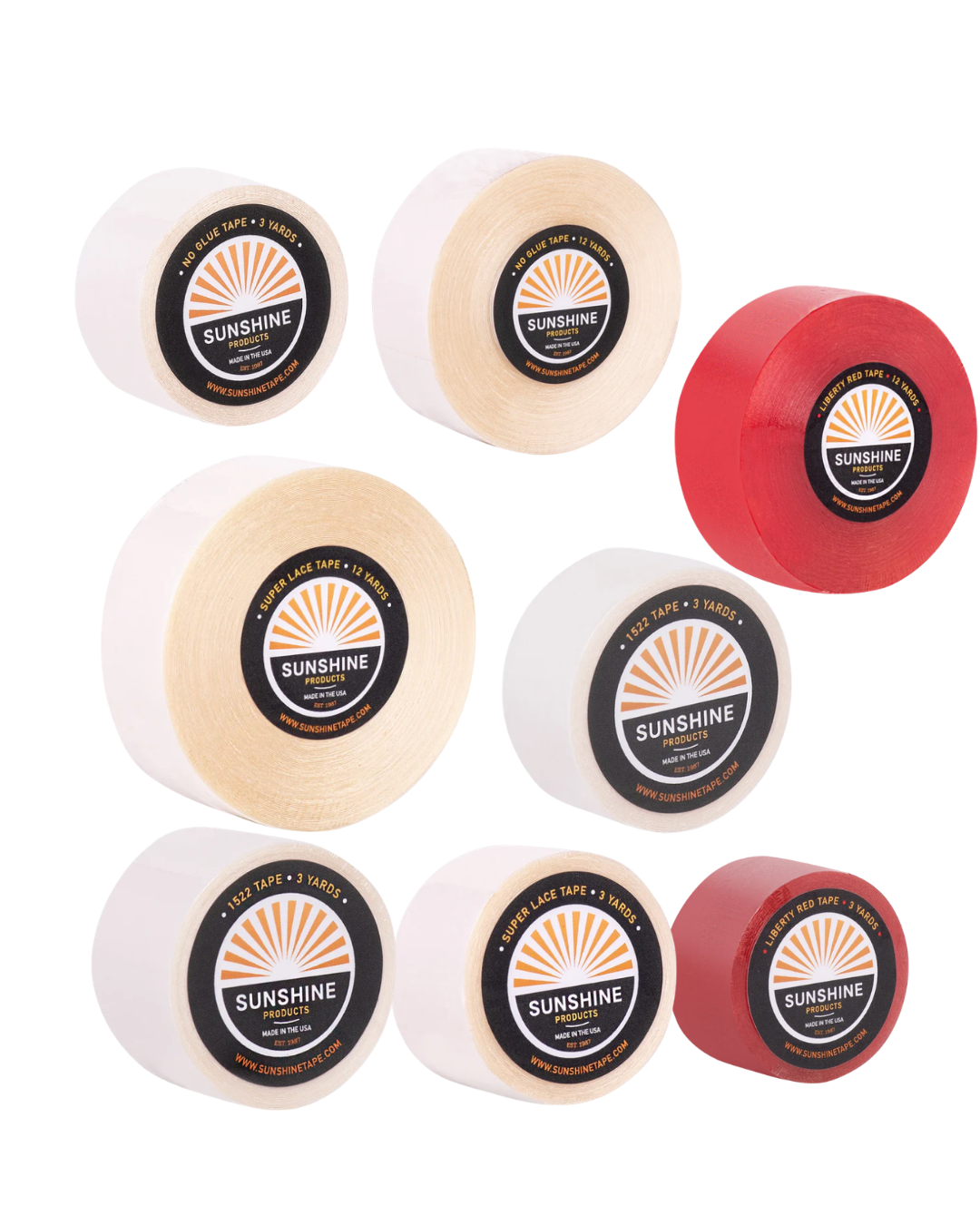 Sunshine Tape Rolls - Multiple Options