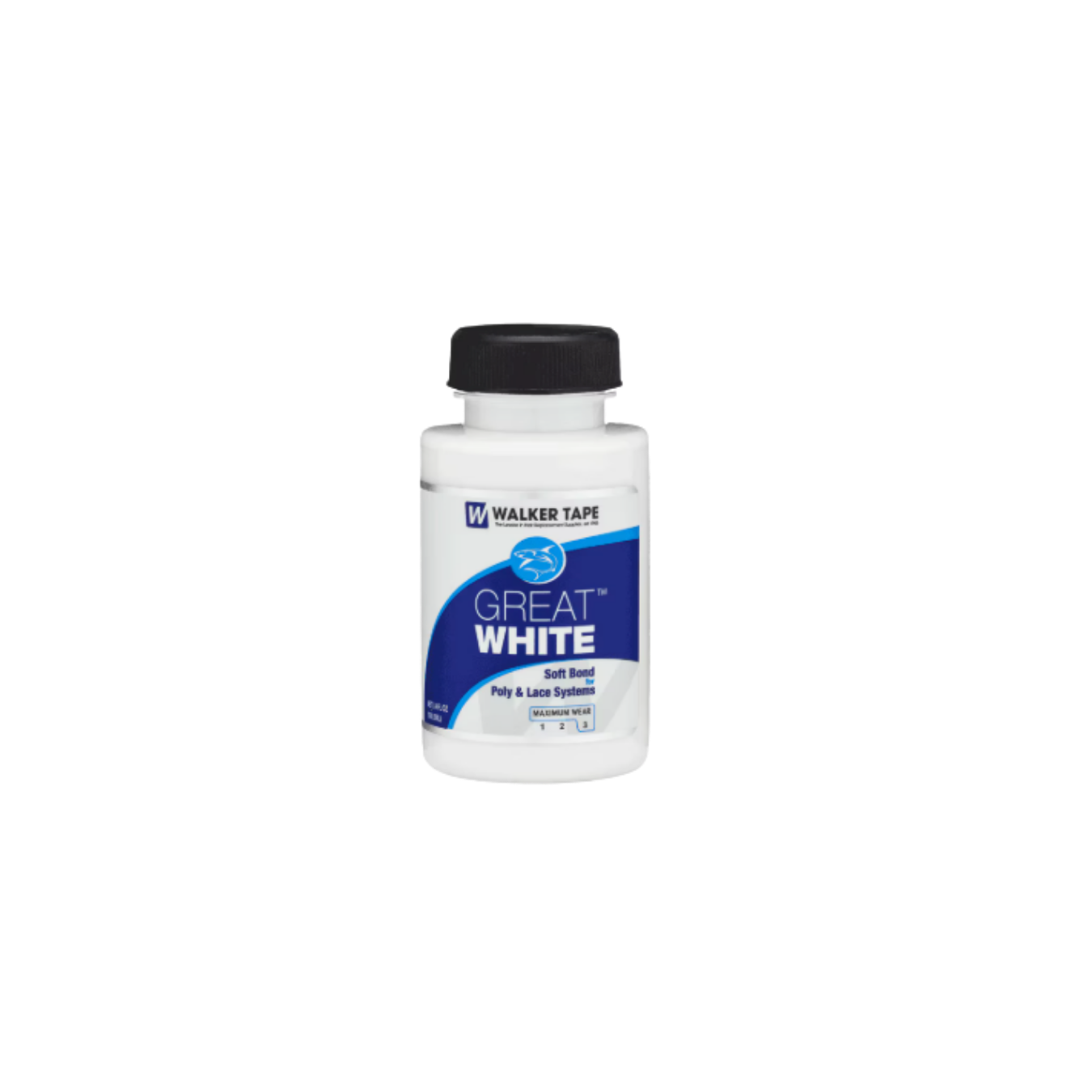 Walker Tape Great White putty tube on a white background
