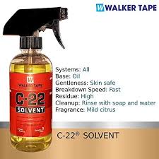 Walker tape C22 solvent