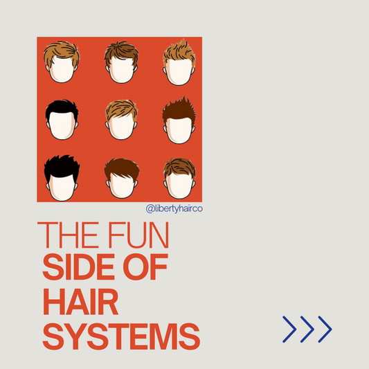 Mens hair system options