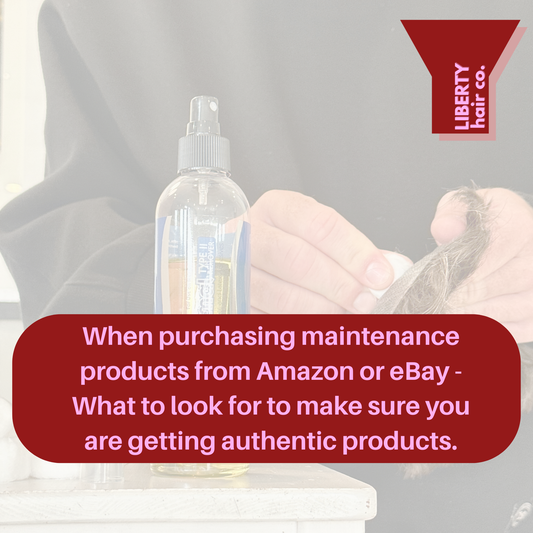 What to Look Out for When Buying Hair System Maintenance Products on Amazon or eBay