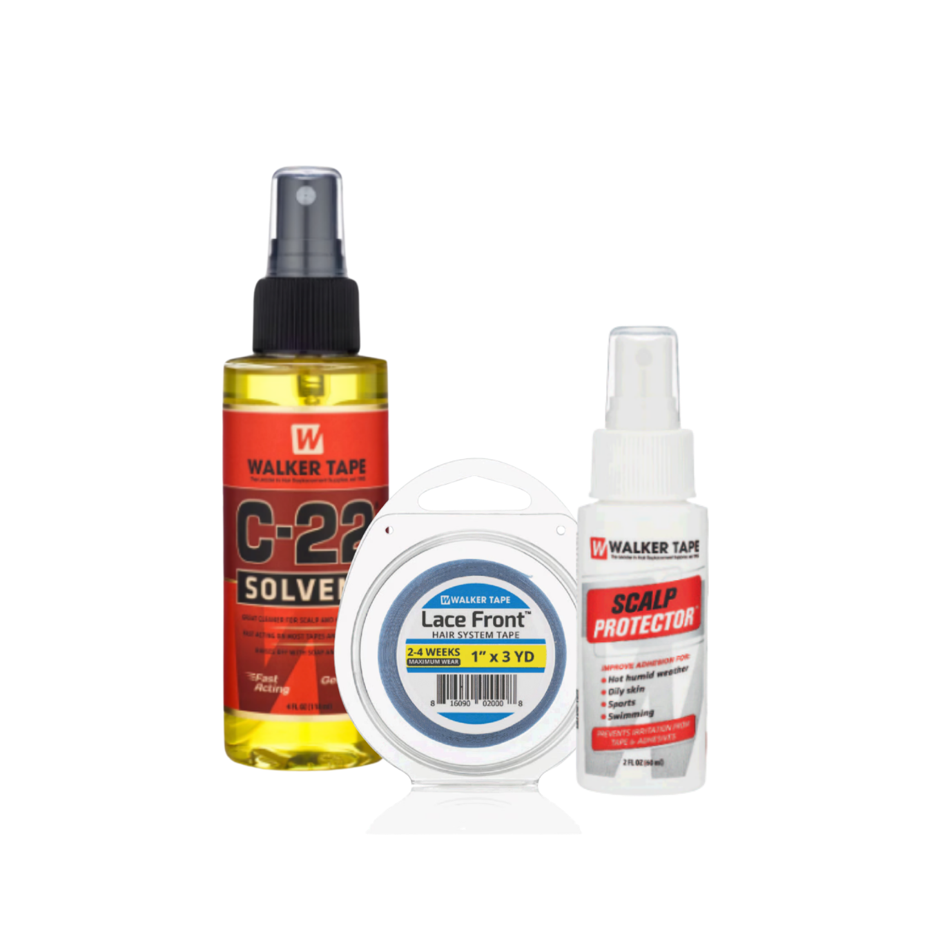 Wig & Hair System Essentials Kit - Tape Options