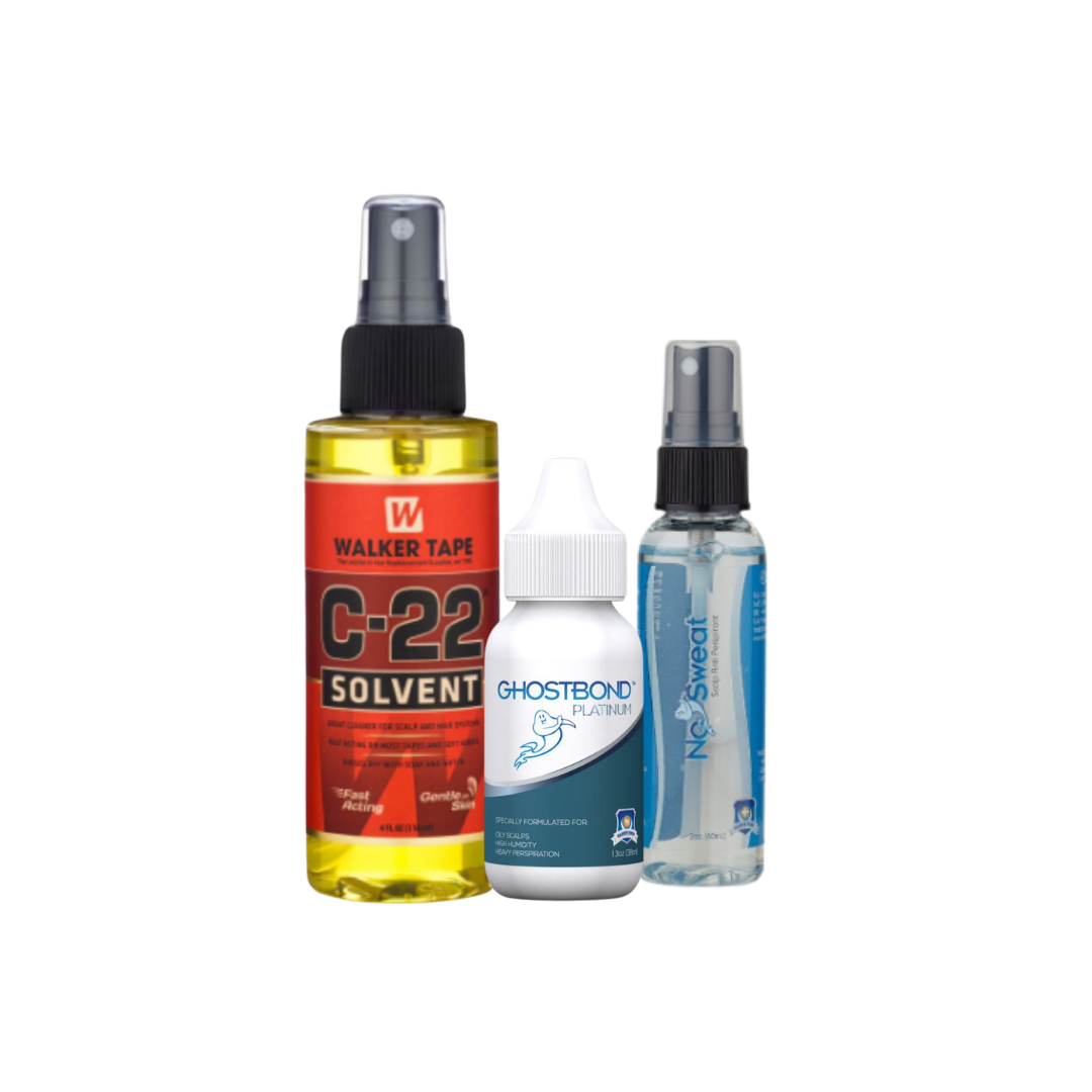 Wig and Hair System Essentials Kits - Glue Options