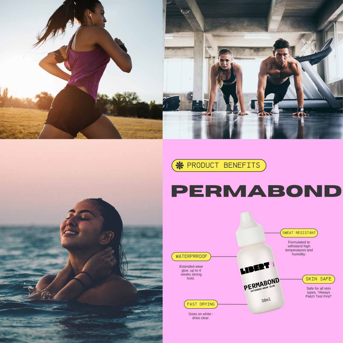 PermaBond Wig and Hair System Glue - Liberty Hair Co.