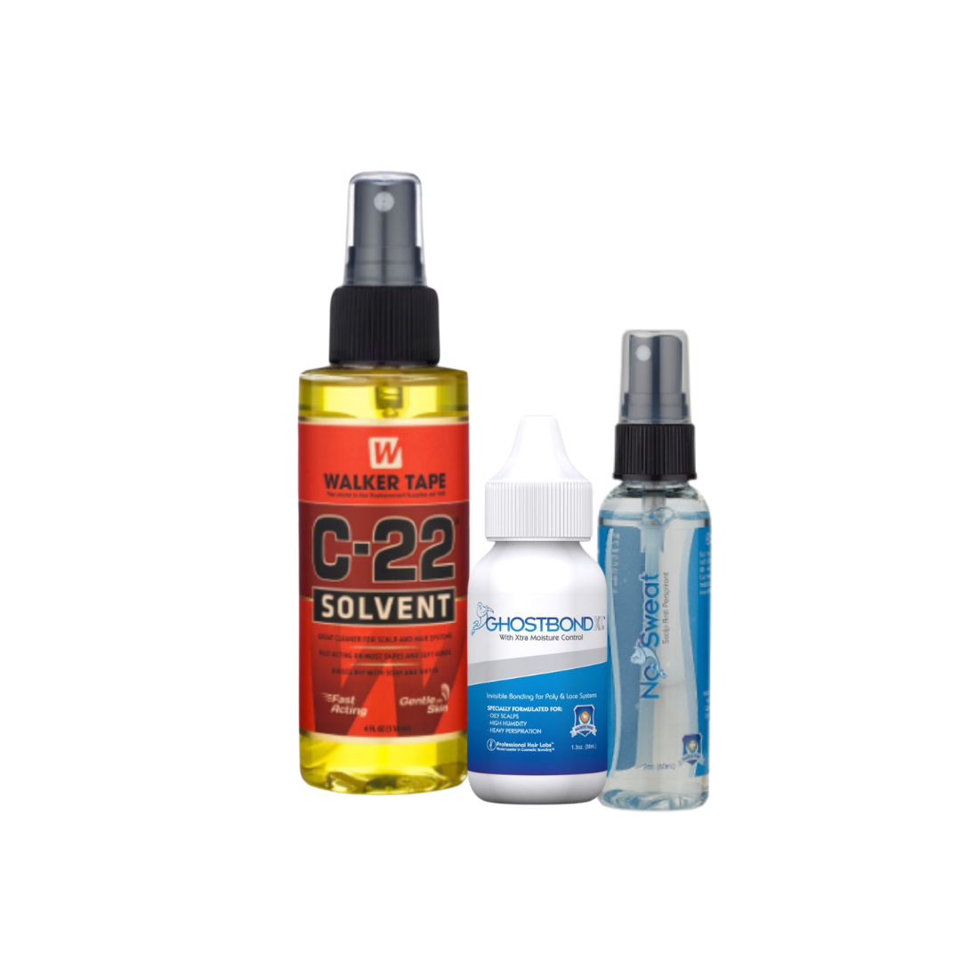 Wig and Hair System Essentials Kits - Glue Options