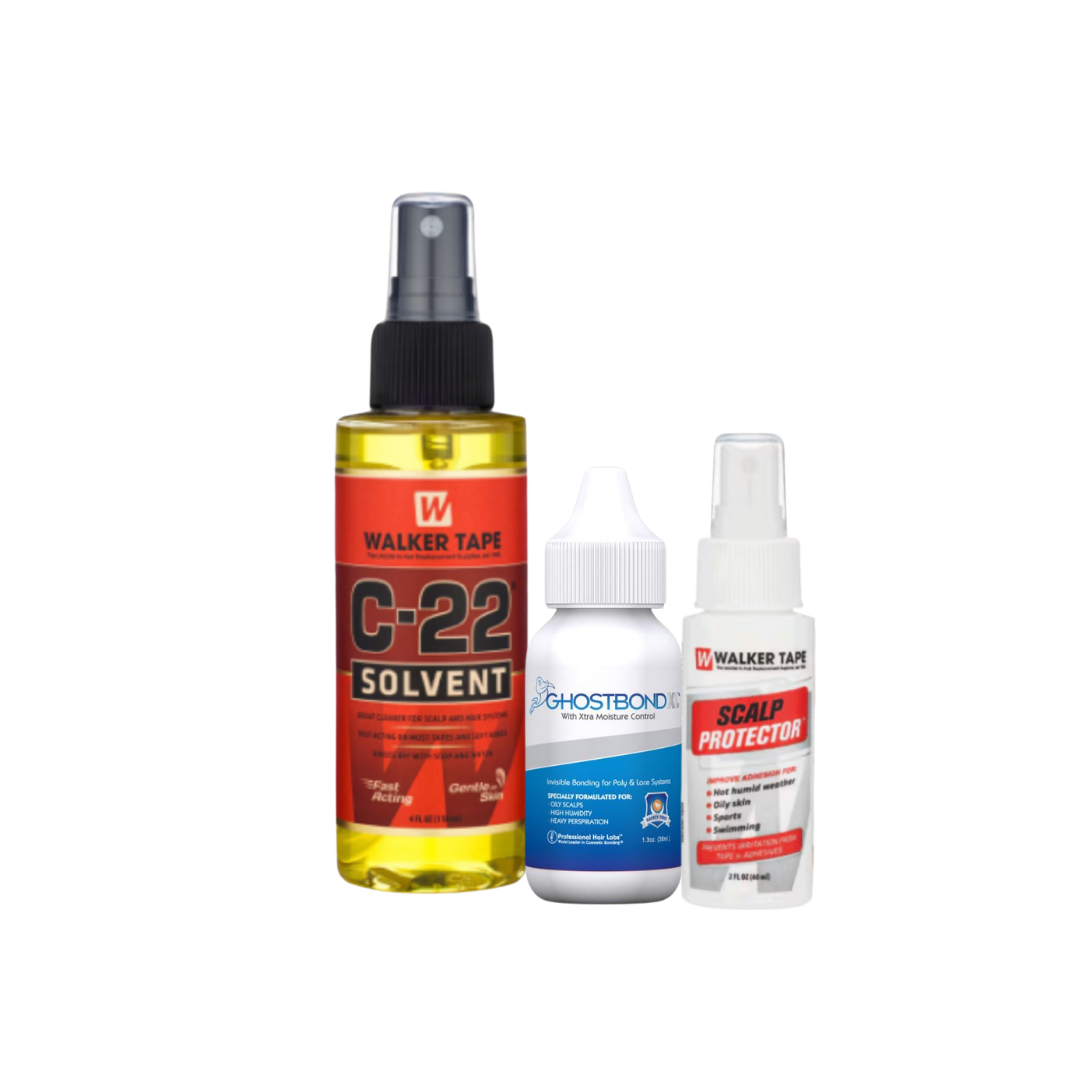 Wig and Hair System Essentials Kits - Glue Options