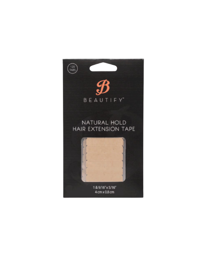 Beautify by Walker Tape Natural Hold Extension Tabs, 120pc/Bag - Multiple Options