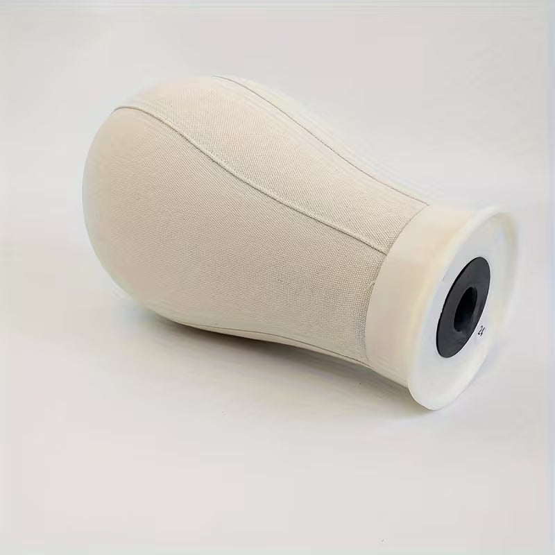 Canvas Mannequin Head for Wigs & Hair Systems