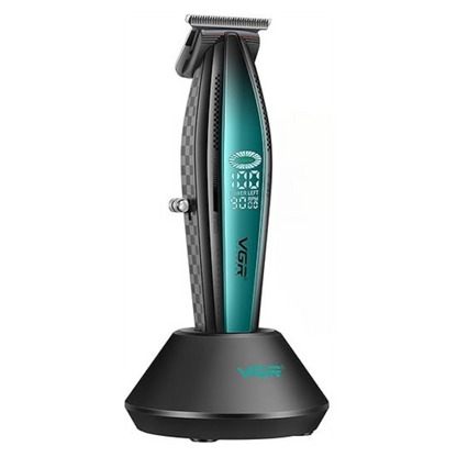 VGR 992 Professional Hair Trimmer, Zero Gapped, T Blade, Metal Body 9000 RPM, Rechargeable