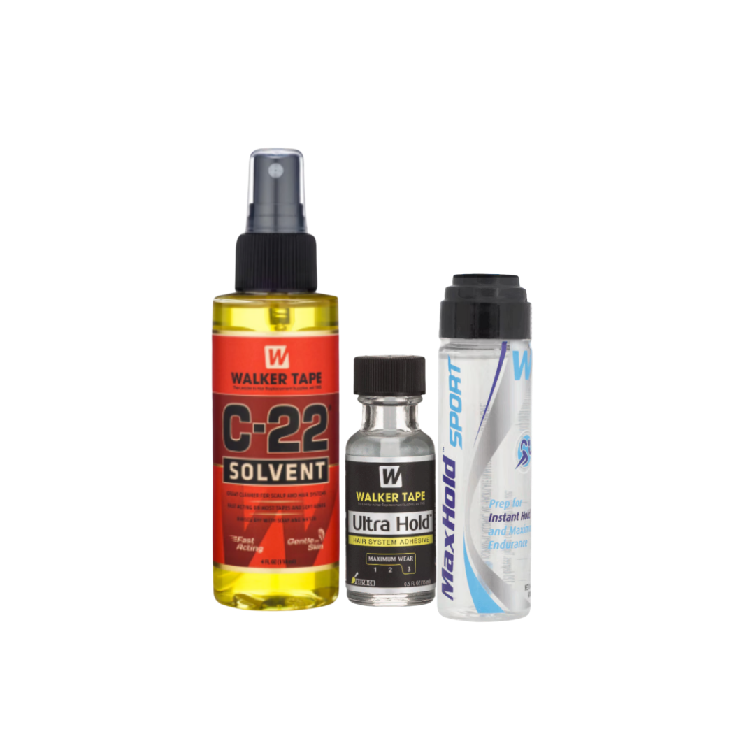 Wig and Hair System Essentials Kits - Glue Options