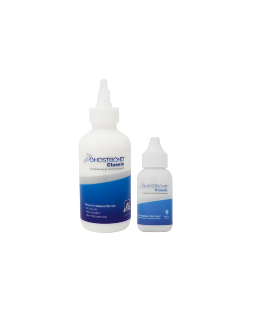 Two bottles of Ghostbond Classic on a white background