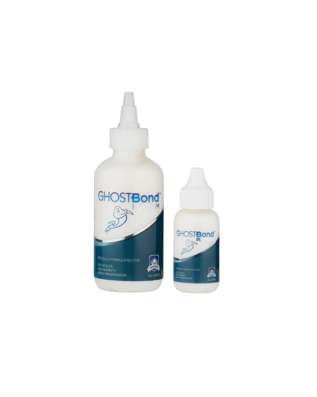 Two bottles of GHOSTBond on a white background