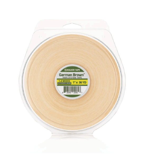 Walker Tape German Brown Wig Tape - Multiple Sizes