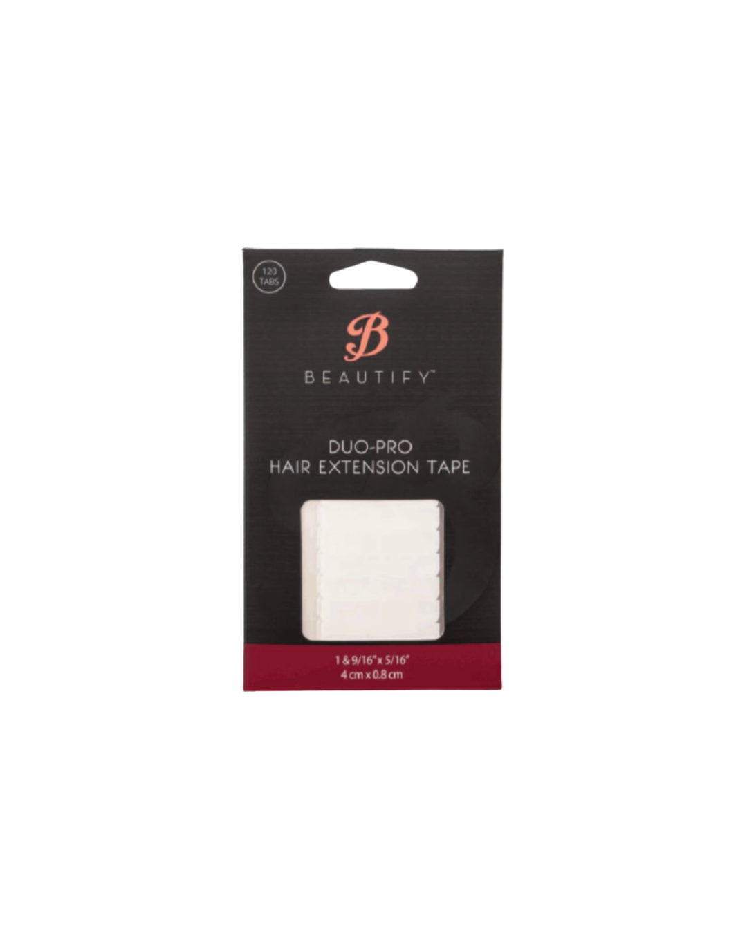 Beautify by Walker Tape Duo-Pro  Extension Tabs, 120pc/Bag