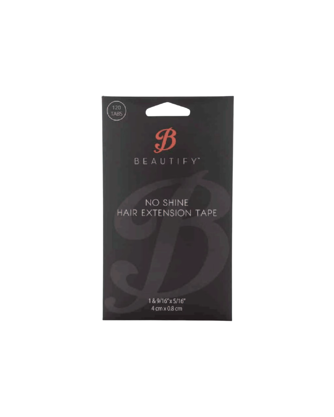 Beautify by Walker Tape No Shine Extension Tabs, 120pc/Bag