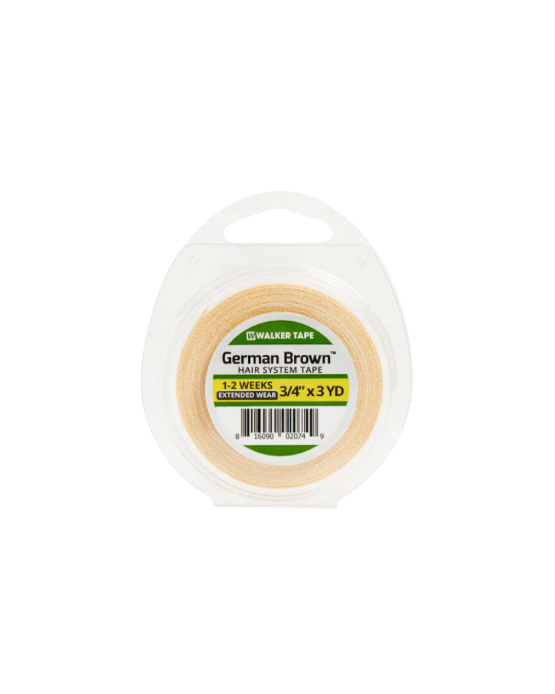Walker Tape German Brown Wig Tape - Multiple Sizes