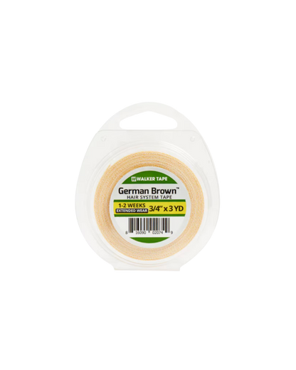 Walker Tape German Brown Wig Tape - Multiple Sizes