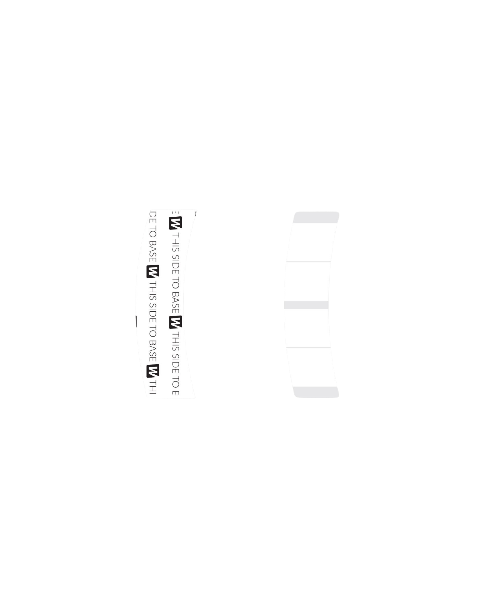 White background with black text and logos Walker Tape