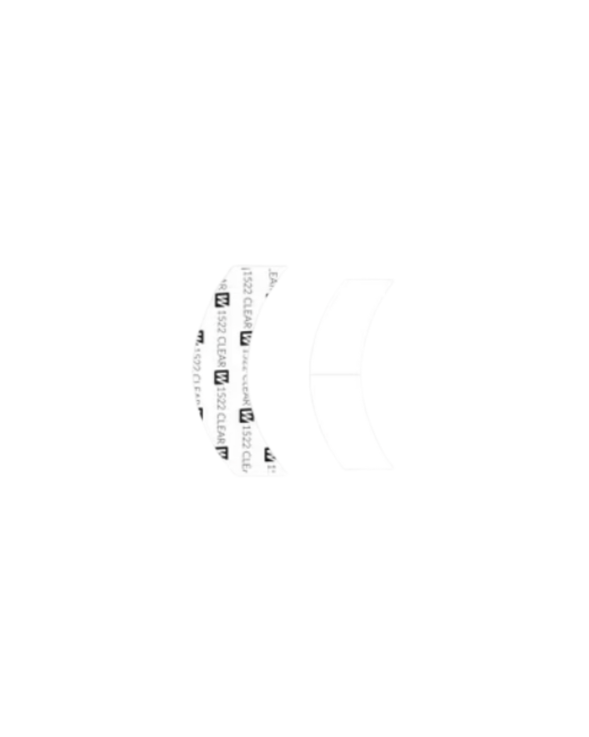 Walker Tape 1522 Clear Wig Tape - Multiple Sizes