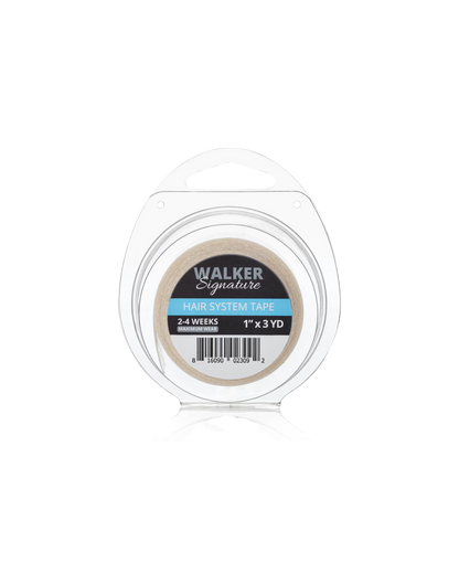 Walker hair system tape in clear packaging on a white background