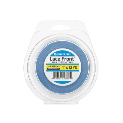 Walker Tapes lace front hair system tape in packaging on a white background