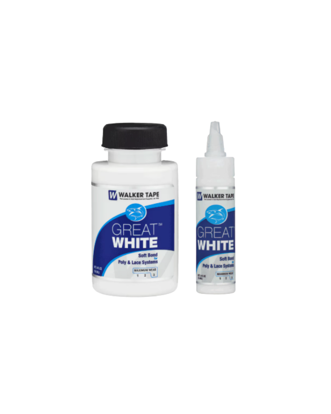Walker Tape Great White Water Based Long Hold Wig Glue - Multiple Sizes